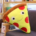 thumbnail image 1 of Juguete de peluche de comida de hamburguesa para niños, linda simulación de salchicha, haga clic en pizza, chip dorado, emoticono, decoración de aperitivos, almohada de comida, regalo especial zhangyuxiang LED, 1 of 2