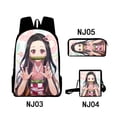 thumbnail image 1 of Mochila Dem@@2on Slayer, juego de 3 piezas: mochila para portátil con estuche para lápices y bolsa para el almuerzo., 1 of 5