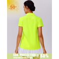 thumbnail image 3 of Pinspark Polo Shirts for Women Moisture Wicking Golf Shirt Lightwight Tennis Top Performance Workout Tshirt Sun Protection Sport Tops with Collar, 3 of 6