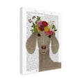 thumbnail image 2 of Fab Funky 'Goat Bohemian 2 Book Print' Canvas Art, 2 of 3