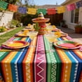 thumbnail image 5 of Carnival Party Tableware Set with Plates Cups Napkins Tablecloth and Decorations Complete Party Table Supplies Kit for Celebration Event Table Setup, 5 of 6