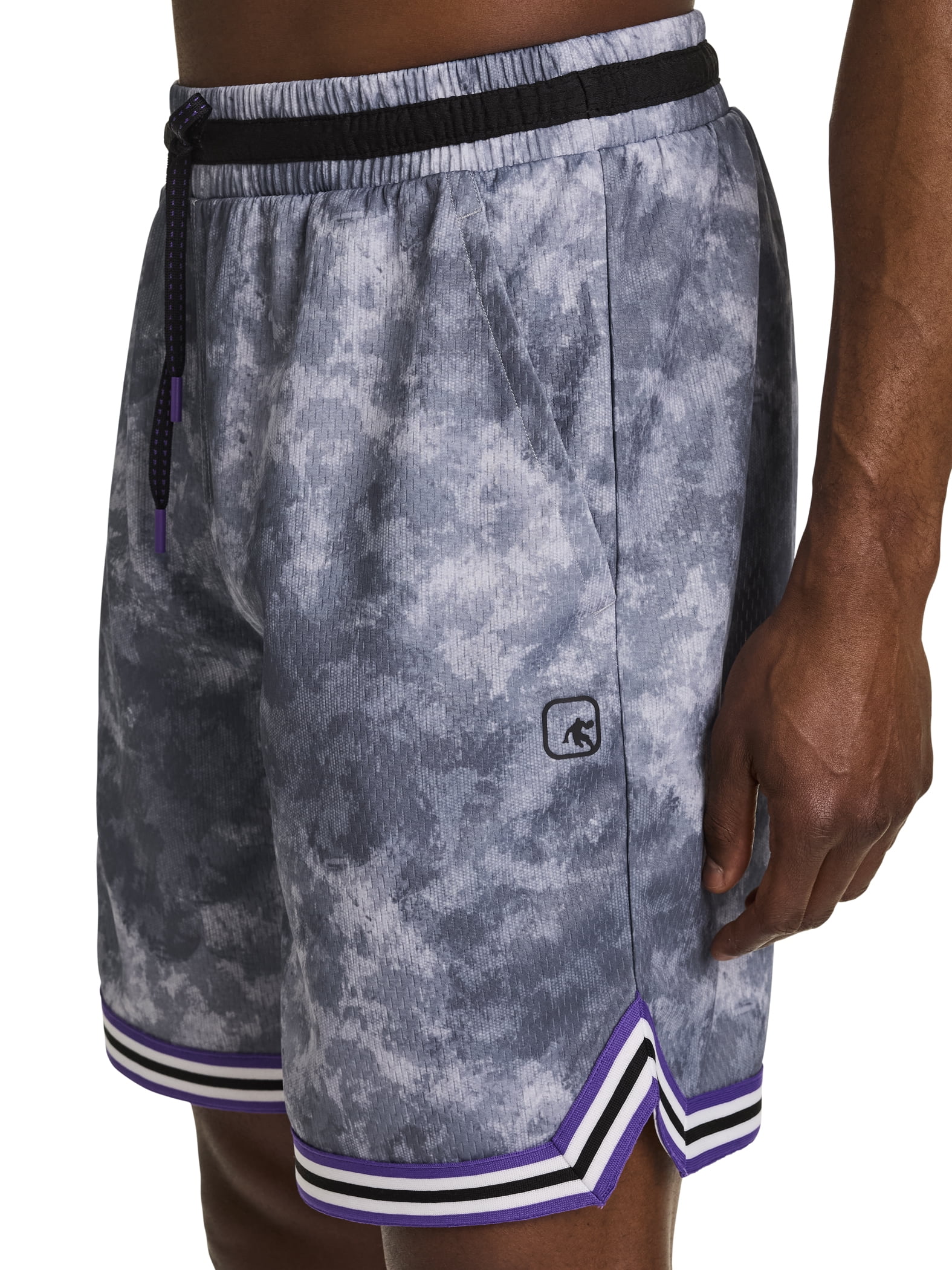 AND1 Men's and Big Men's Challenger Short, 8" inseam, Sizes XS-5XL