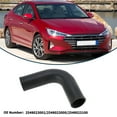 thumbnail image 3 of Manguera del radiador Unique Bargains Manguera de calefacción del radiador Manguera de salida del radiador No.2548023001 para Hyundai Elantra 1999-2012 2.0L Gas Tubo de refrigerante de goma Negro 1 Pc, 3 of 6