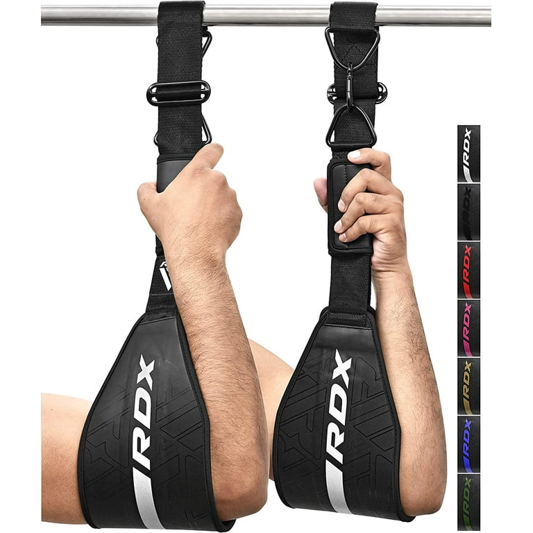 A2ZCARE Premium Hanging Ab Straps Set/Pair of Core Pull Up and