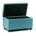 thumbnail image 3 of WyndenHall Essex Medium Rectangular Storage Ottoman Bench, 3 of 7