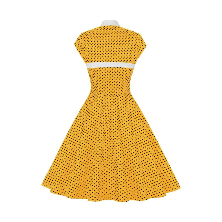 Women Vintage 1950s Retro Rockabilly Evening Prom Dresses Cap Sleeve Cutout Elegant Cocktail A-Line Flare Swing Dress Womens Clothes - Walmart.com Women Vintage 1950s Retro Rockabilly Evening Prom Dresses Cap Sleeve Cutout Elegant Cocktail A-Line Flare Swing Dress Womens Clothes - Walmart.com
