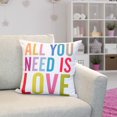 thumbnail image 1 of Lindsay Stephenson All You Need Decorative Throw Cushion, 1 of 1