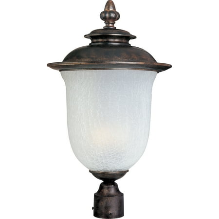 Maxim Cambria Outdoor Post Lantern - 22H in. Cherry - ENERGY STAR