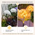 thumbnail image 6 of sruoe Solar Garden Lights, Solar Lights Outdoor Decor, Solar Stake Lights, Solar Landscape Lights, Solar Lawn Ornaments, Flower Outdoor Lights for Yard Holiday Party Decoration, 6 of 7