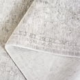 thumbnail image 5 of SAFAVIEH Mason Mia Medallion Polyester Area Rug, Beige/Dark Gray, 6'3" x 6'3" Round, 5 of 10