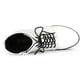 thumbnail image 4 of Botines Allegra K con tacón grueso Cordón Arriba cremallera plataforma para Mujeres Blanco 41, 4 of 6