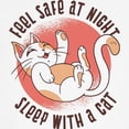 thumbnail image 3 of CafePress - Sleep With A Cat Baseball Jersey - Kids Cotton Baseball Jersey, 3/4 Sleeve Shirt, 3 of 4