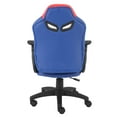 thumbnail image 4 of Swivel Gaming Chair for Boys Girls Kids Activity Chair High Back Ergonomic Racing Computer Chair, Height Adjustable, Blue, 4 of 9