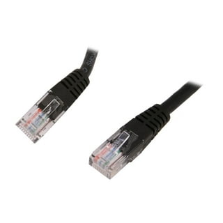 StarTech.com Cat5e Ethernet Cable 10 ft Black - Cat 5e Molded Patch Cable -  M45PATCH10BK - Cat 5 Cables 