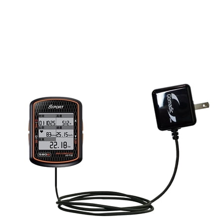 Gomadic Intelligent Compact AC Home Wall Charger suitable for the Gssport GB-580P - High output power with a convenient, foldable plug design - Uses T