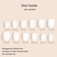 thumbnail image 2 of Halloween Acrylic Press On Nails Medium Almond Full Cover Fake False Stick On Nails, Reusable Artificial Nail Tips with Skeleton Skull Bone Rose Gothic Design for Halloween Party DIY Manicure,24 Pcs, 2 of 5