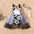 thumbnail image 4 of Xingqing Infant Baby Girl Halloween Splicing Striped Square Collar Backless Jumpsuit, 4 of 10