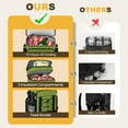 thumbnail image 2 of Cooler Backpack - 40 Cans Insulated Backpack Cooler for Men & Women, Portable 2 Leak Proof Compartments Coolers Bag for Picnic, Lunch, Hiking, BBQ Camping and Beach, 2 of 14