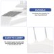 thumbnail image 3 of LOLIPPYY 10Ud Hangers Extra Anchos Plástico Antideslizante Para Colgar Ropa Organizada, 3 of 8