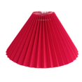 thumbnail image 1 of Pleated Lampshade E27 Light Cover Japanese Style Fabric Table Lamp Ceiling Decor Lamp E27 Light Cover Japanese Style Fabric Table Lamp Ceiling Decor Pleated Lampshade  White, 1 of 2