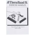 thumbnail image 5 of THERABAND Resistance Band Handles, Soft, Pair, Elastic Accessories, Home Gym Equipment, 5 of 7