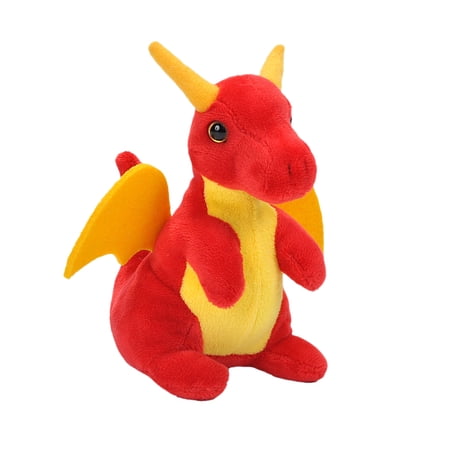Wild Republic Pocketkins Eco Dragon Stuffed Animal 5 Inches Plush Toy Made from Recycled Materials Eco Friendly