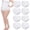 Clear, variant on 9 Pcs Waterproof Incontinence Underpants Plastic Pants Leak Proof Incontinence Underwear Adult Diaper Cover