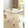 thumbnail image 2 of Mesa de comedor simple para el hogar, mesa pequeña, dormitorio, plegable, pequeña y simple para exteriores, 2 of 4