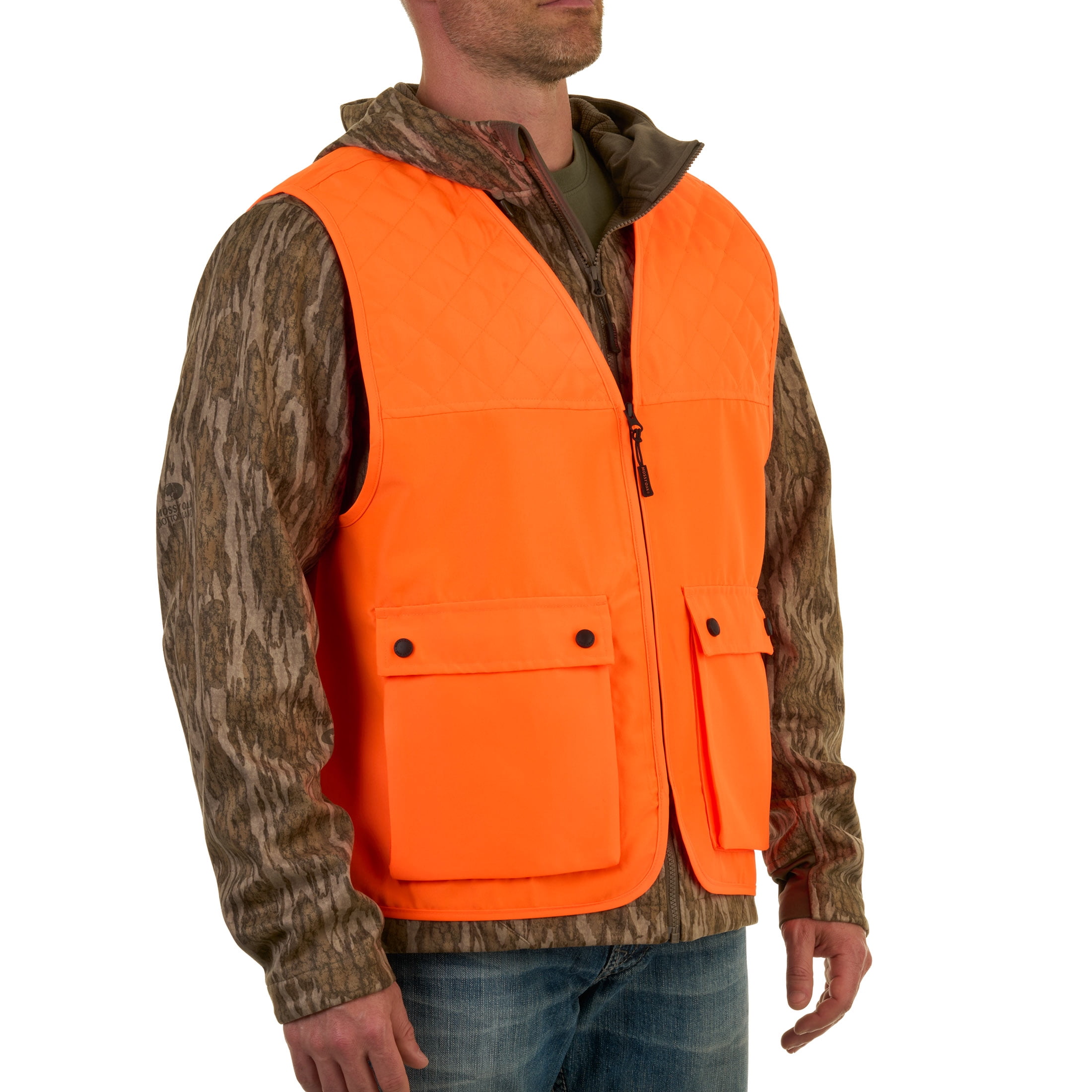 Mossy Oak 5xl Blaze Orange Hunting Vest Mossy Oak Blaze Orange