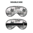 thumbnail image 2 of Uemuo Cats Group Pattern Sleep Eye Mask - Light Blocking Sleep Mask Blocking Out Light Perfectly, Soft and Comfortable Night Eye Mask, Eye Blinder, 2 of 7