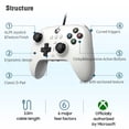 thumbnail image 2 of Mando con cable 8Bitdo Orion, mango autorizado por Microsoft de la serie Xbox para, 2 of 8