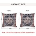 thumbnail image 3 of Boho Pillow Covers 16"x16" Set of 2 Vintage Carpet Bohemian Throw Pillow Case Soft Square Decorative Pillowcases for Home Decor Sofa Car Living Room, 3 of 6
