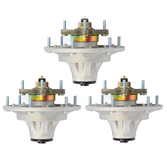 Max Motosports 3PK Spindle Assembly for John Deere 60" 72" Deck TCA51058 TCA24881 777 797 997