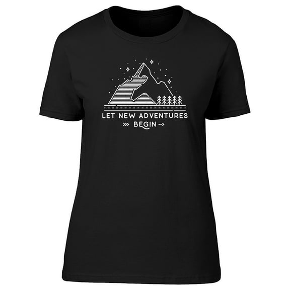 Let New Adventures Begin Tee Men's -Image by Shutterstock