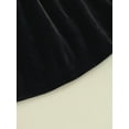 thumbnail image 6 of JYYYBF Infant Toddler Baby Girl Pleated Skirt Velvet Waist Mini Skirt Casual Solid Color Fall Party Princess Skirt, 6 of 6