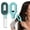 Aqua Blue, variant on Spray Hair Brush with Fine Continuous Mist for Frizz & Static Control, 2-in-1 Detangling Hair Brush for Dry, Flyaway & Tangled Hair, Wet or Dry Styling Brush for Women