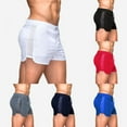 thumbnail image 5 of Mens Fitness Mesh Shorts Running Training Quick-drying Athletic Sprint Shorts, 5 of 7