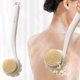 thumbnail image 1 of Cepillo de Baño 3 En 1 de Cerdas Suaves y Mango Largo de Doble Cara | Exfoliante para Espalda y Pies | Limpiador Corporal Suave y Práctico para La Ducha con Agarre Fácil, 1 of 7