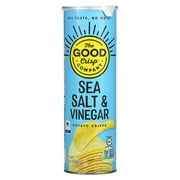 The Good Crisp Company, Potato Crisps, Sea Salt & Vinegar, 5.6 oz Pack of 4