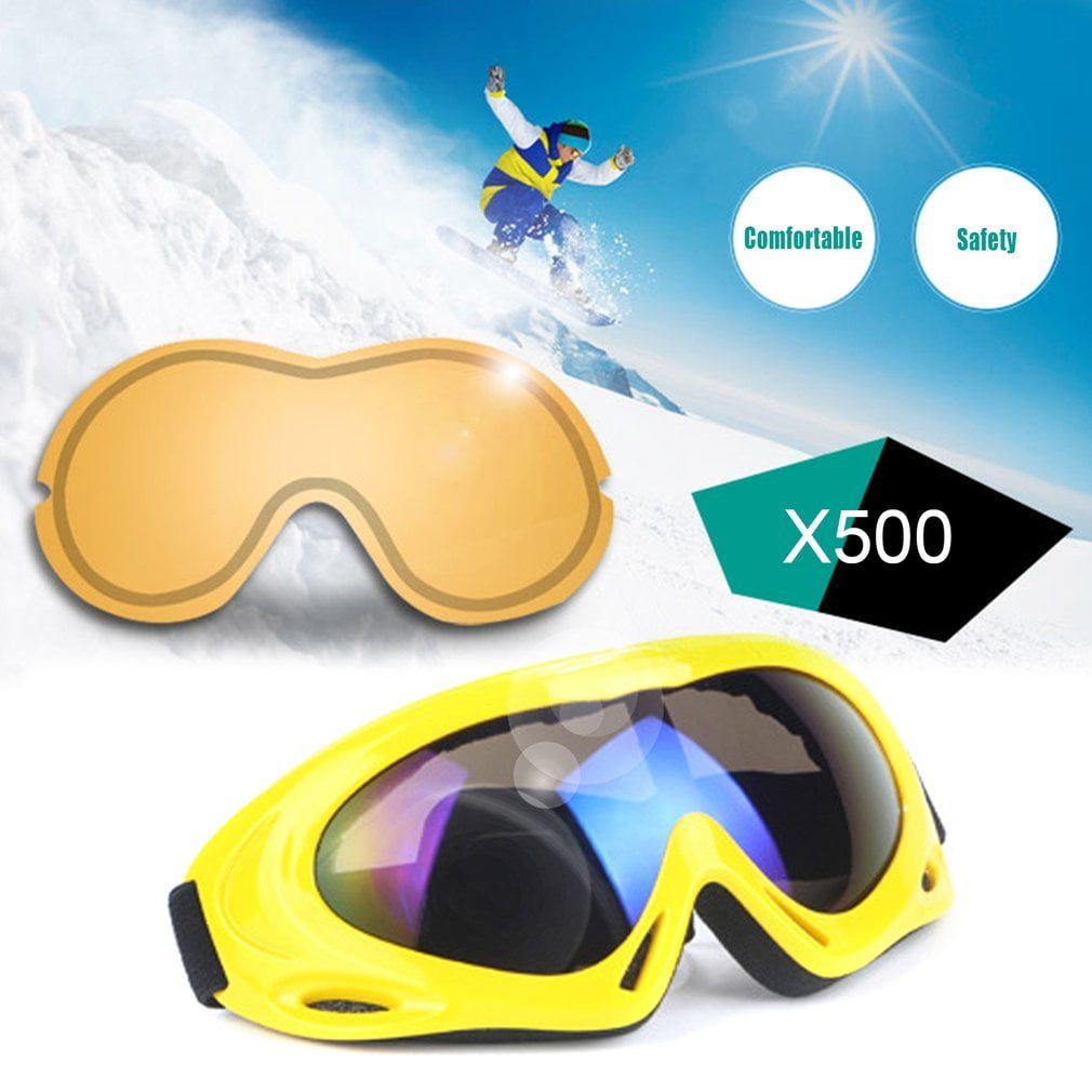 Ultra Lightweight Winter Snow Skiing Snowboard Goggles Windproof Outdoor Sport Eyewear Skating Cycling Sunglasses by