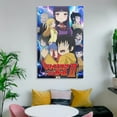 thumbnail image 6 of Japanese Romantic Anime Hi Score Girl Poster Wall Art Poster Gifts Bedroom Prints Home Decor Hanging Picture Canvas Painting Posters 16x24inch(40x60cm), 6 of 6