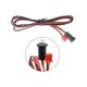 thumbnail image 4 of Cerradura central Yuxing Con 3 botones y luz LED de aviso control remoto de seguridad color negro, 4 of 5