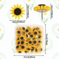 thumbnail image 2 of 40 chinchetas de girasol para fotos, suministros, chinchetas de exhibición D, 2 of 5