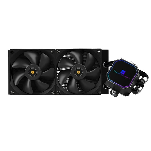 Thermalright Frozen Prism 240 Black Liquid CPU Water Cooler with 120mm PWM Fan 240 Black Cold Row