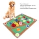 thumbnail image 4 of Almohadilla para olfatear para perros, alivio del aburrimiento para comer lento, pelota de piscina suave, estera para olfatear cachorros, juguete rompecabezas para entrenamiento de olores, 4 of 8