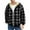 Dark Gray, variant on Men's Full Zip Lined Plaid Flannel Jacket with Warm Fleece Design for Winter Outdoor Work, Casual Lightweight Fall Clothes, and Holiday Events,Dark Gray,L