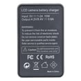 thumbnail image 4 of Cargador de Batería, Pantalla LCD Batería Resistente A la Abrasión Plástico de Cargador Único para D5100, 4 of 7