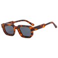 thumbnail image 3 of Gafas de sol cuadradas Gafas de sol de moda con montura pequeña engrosadas cuadradas retro europeas y americanas gafas de sol para mujer, 3 of 5