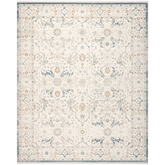 Nourison Pardis 7'10" x 9'10" Light Blue Vintage Indoor Rug
