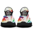 thumbnail image 6 of Autism Tie Dye Shoes Trail Running Shoe Non-Slip Breathable Comfortable Sneakers Black Size 11.5, 6 of 7